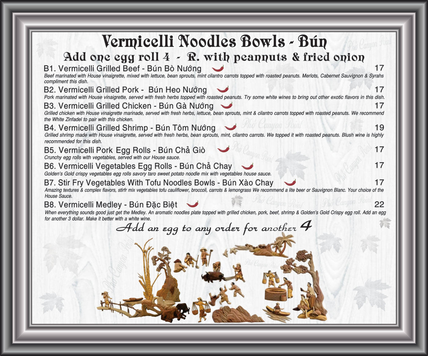 Vermicelli Noodles Bowls - Bún